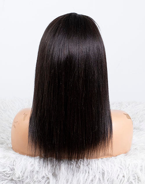 Clearance - 13x4" Lace Front Wig Indian Hair - 12" Yaki Size 1 - MTY-3328