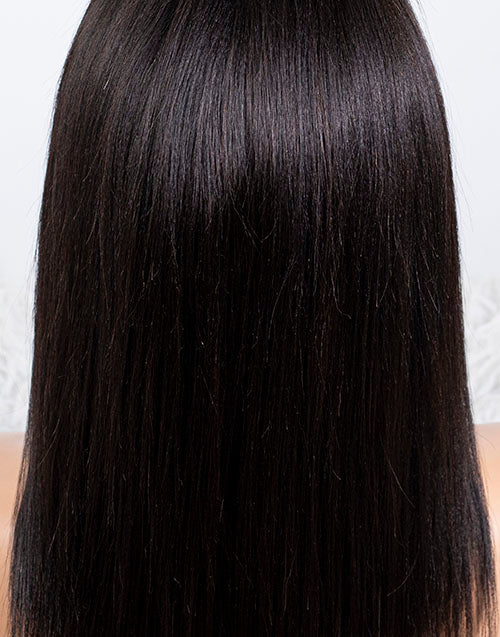 Clearance - 13x4" Lace Front Wig Indian Hair - 12" Yaki Size 1 - MTY-3328