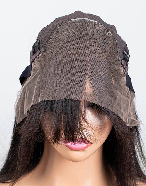 Clearance - 13x4" Lace Front Wig Indian Hair - 12" Yaki Size 1 - MTY-3328