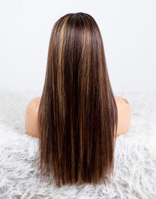 Clearance - 13x6" Lace Front Wig Indian Hair - 18" Silky Size 1 - MT-3460