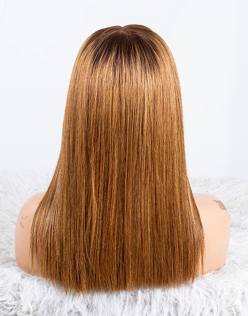 Clearance - 13x6" Lace Front Wig Indian Hair - 14" Silky Size 1 - MT-3439