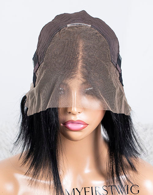 Clearance - 13x4" Lace Front Wig Indian Hair - 10" Silky Size 2 - MTY-3327