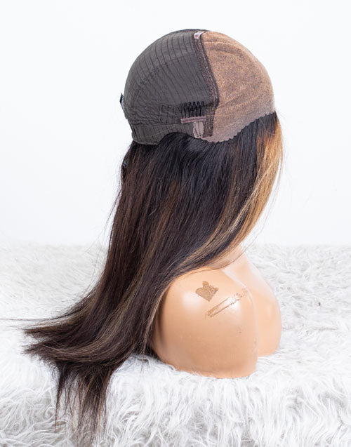 Clearance - 10x6" Closure Wig Indian Hair - 20" Silky Size 1 - MTY-4357