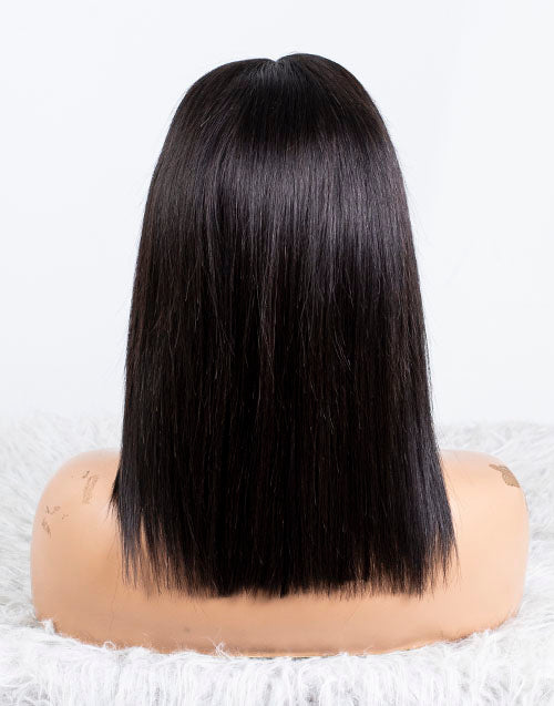 Clearance - 13x4" Lace Front Wig Indian Hair - 12" Silky Size 1 - MTY-3337