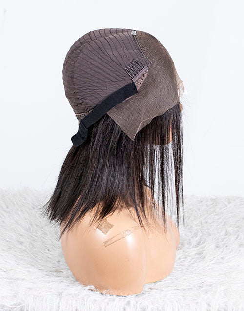 Clearance - 13x4" Lace Front Wig Indian Hair - 12" Silky Size 1 - MTY-3337