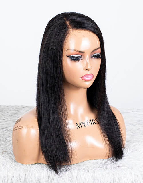 Clearance - 13x6" Indian Hair 160% Density - 16" Silky Size 1 - MTY-3598