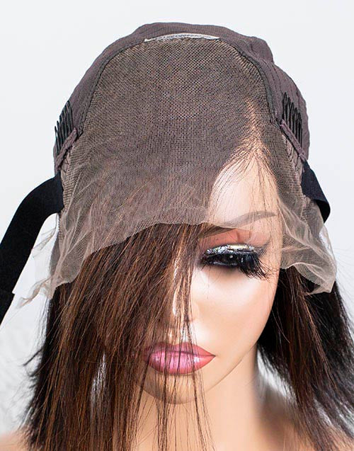 Clearance - 13x4" Lace Front Wig Indian Hair - 10" Silky Size 1 - MTY-3341