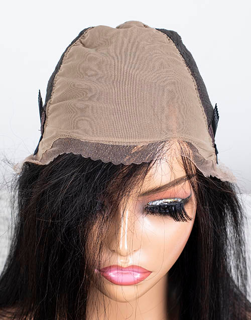 Clearance - 13x6" Indian Hair 160% Density - 16" Silky Size 1 - MTY-3598