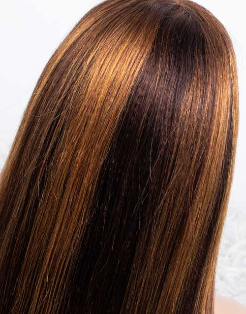Clearance - 5x5" Closure Wig Indian Hair - 14" Yaki Size Average - MTY-4370