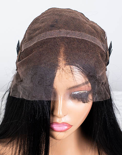 Clearance - 13x6" Malaysian Hair - 14" Yaki Size 1 - MT-3584