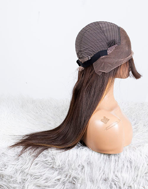 Clearance - 13x4" Lace Front Wig Indian Hair - 20" Silky Size 2 - MTY-3343