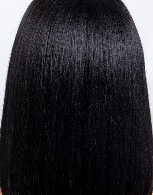 Clearance - 13x6" Lace Front Wig Indian Hair 160% Density - 12" Yaki Size 1 - MTY-3340