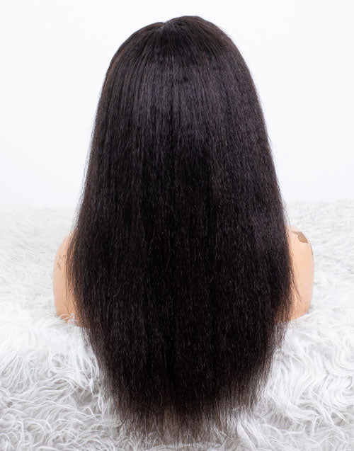 Clearance - 13x6" Indian Hair - 16" Kinky Size 1 - MTY-4402