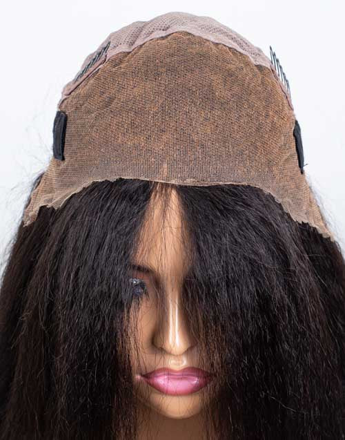 Clearance - 13x6" Indian Hair - 16" Kinky Size 1 - MTY-4402