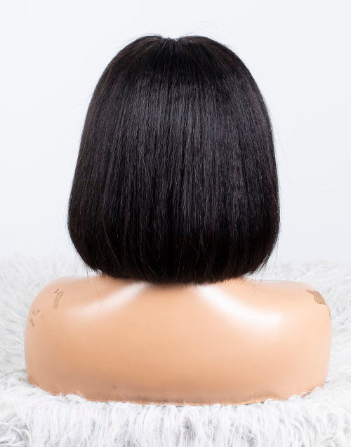 Clearance - 13x6" Lace Front Wig Indian Hair - 10" Kinky Size 2- MT-3197