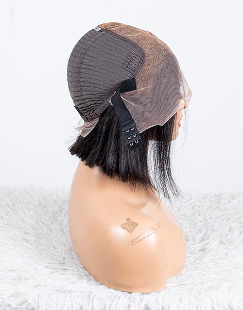 Clearance - 13x6" Lace Front Wig Indian Hair - 10" Kinky Size 2- MT-3197