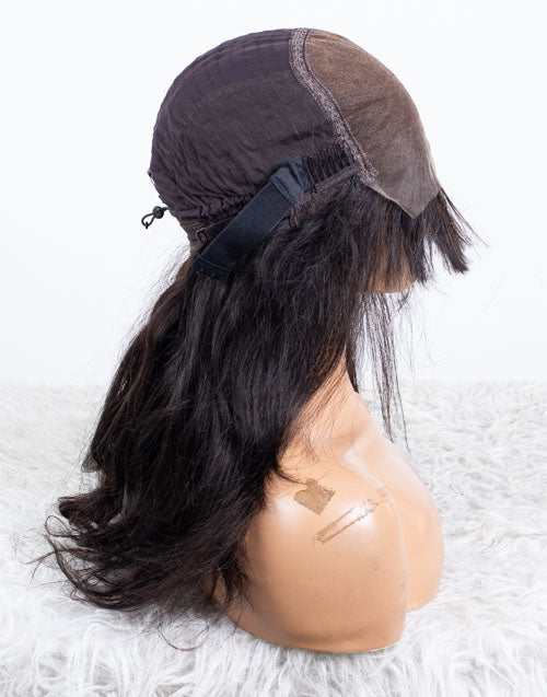 Clearance - 5x5" Closure Wig Indian Hair - 18" Silky Size 1 - MTY-4349