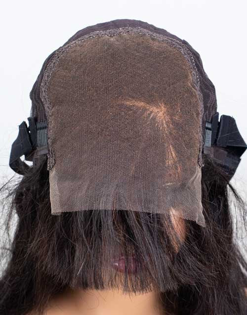 Clearance - 5x5" Closure Wig Indian Hair - 18" Silky Size 1 - MTY-4349