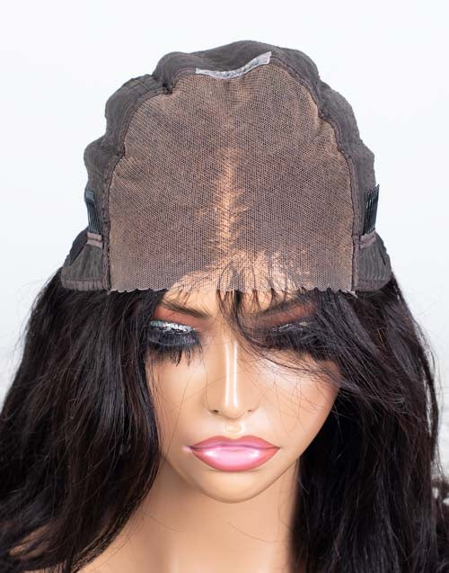 Clearance - 5x5" Closure Wig Indian Hair - 14" Silky Size Average - MTY-4396