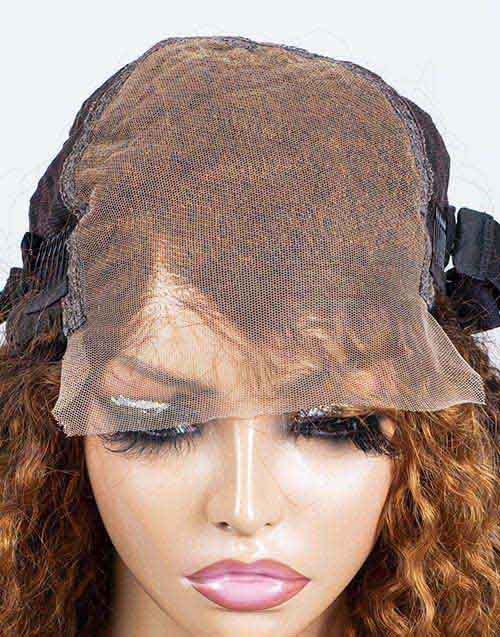 Clearance - 5x5" Closure Wig Indian Hair - 16" Silky Size Average - MT-3458