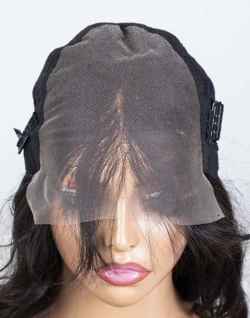 Clearance - 7x5" Closure Wig Indian Hair 160% Density - 18" Silky Size Average - MT-3590