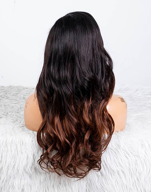 Clearance - 10x6" Closure Wig Indian Hair - 20" Silky Size 1 - MT-3562