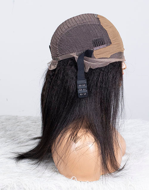 Clearance - 13x6" Lace Front Wig Indian Hair - 16" Kinky Size 2 - MTY-2507