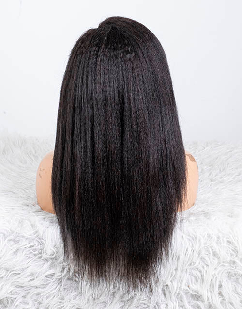 Clearance - 13x4" Lace Front Wig Indian Hair - 16" Kinky Size 1 - MTY-3510