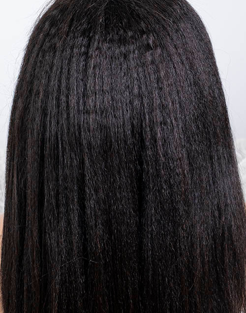 Clearance - 13x4" Lace Front Wig Indian Hair - 16" Kinky Size 1 - MTY-3510