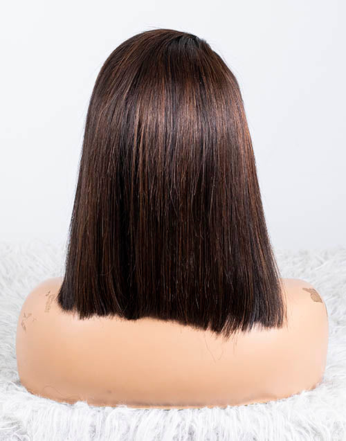 Clearance - 13x4" Lace Front Wig Indian Hair - 12" Silky Size 1 - MTY-3507