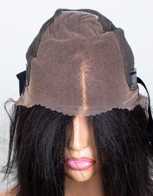 Clearance - 13x6" Indian Hair - 10 Inch Yaki Size 1 - MTY-4406