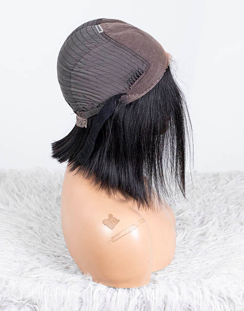 Clearance - 13x6" Lace Front Wig Indian Hair - 10" Yaki Size 1 - MTY-3512