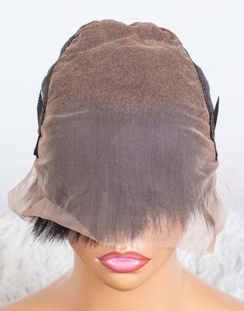 Clearance - 13x6" Indian Hair - 10" Yaki Size 1 - MT-3745