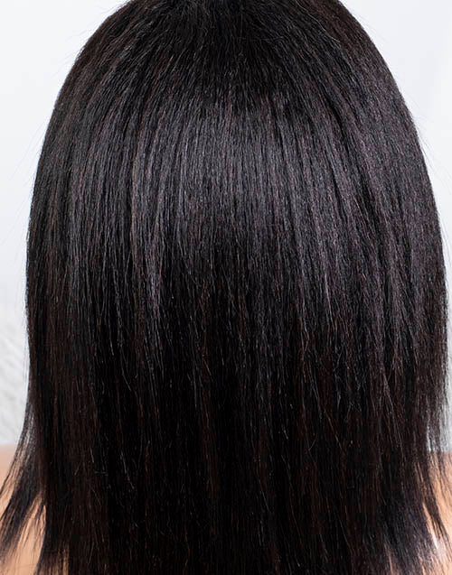 Clearance - 13x4" Lace Front Wig Indian Hair - 10" Kinky Size 1 - MTY-3498