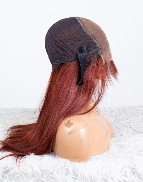 Clearance - 5x5" Closure Wig Indian Hair - 20" Silky Size Average - MTY-4408