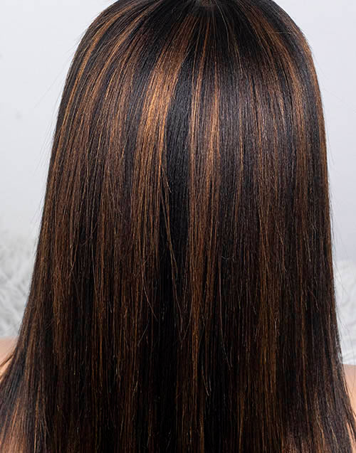 Clearance - 13x6"  Lace Front Wig Malaysian Hair - 10" Yaki Size 1- MTY-2350