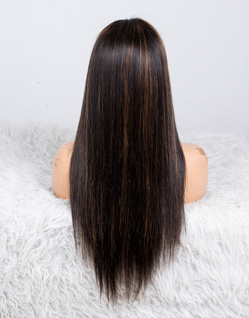 Clearance - 13x4'' Lace Front Wig Malaysian Hair - 18" Silky Size 1 - MTY-2389