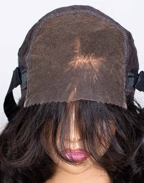 Clearance - 5x5" Closure Wig Indian Hair - 14" Silky Size Average - MTY-4429
