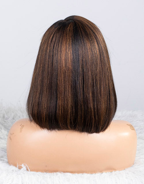Clearance - Full Lace Wig Malaysian Hair - 10" Yaki Size 1 - MTY-2821