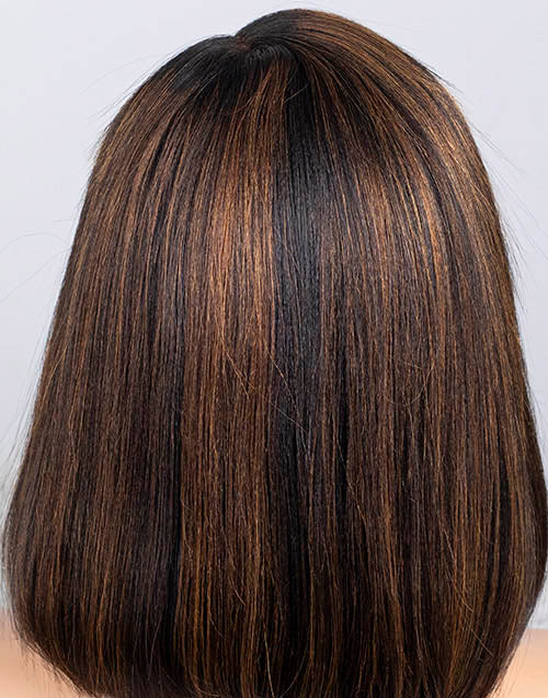 Clearance - Full Lace Wig Malaysian Hair - 10" Yaki Size 1 - MTY-2821