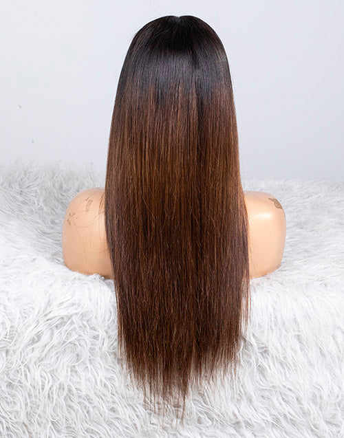 Clearance - 13x4"lace front wig Indian Hair - 20" Silky Size 2- MTY-2340
