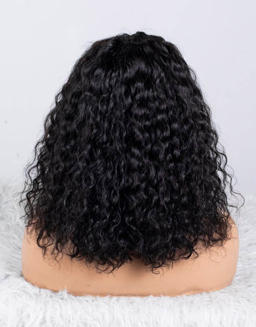 Clearance - 13x4"  Lace Front Wig Malaysian Hair - 14"  Curly Size 1- MTY-2381