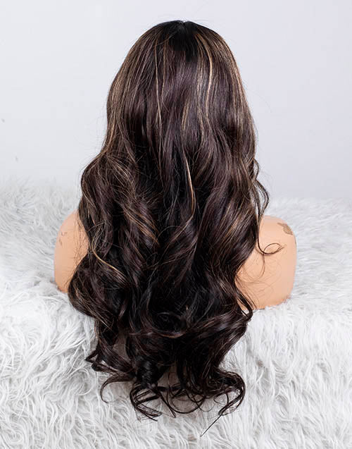 Clearance - 13x6 Lace Front Wig Indian Hair - 20"  Wavy Size 1- MTY-2376