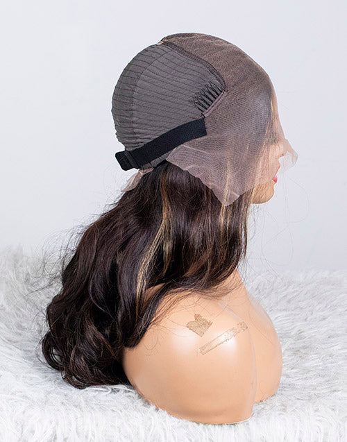 Clearance - 13x6 Lace Front Wig Indian Hair - 20"  Wavy Size 1- MTY-2376