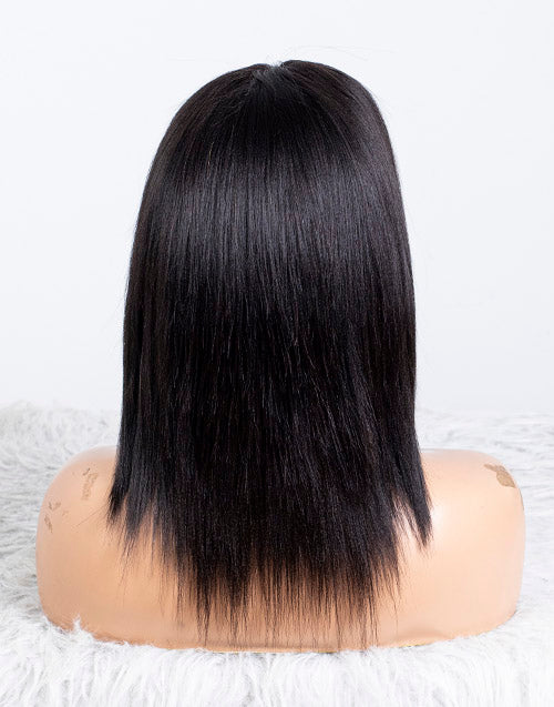 Clearance - 13x4" Lace Front Wig Indian Hair - 10" Yaki Size 1 - MTY-3557