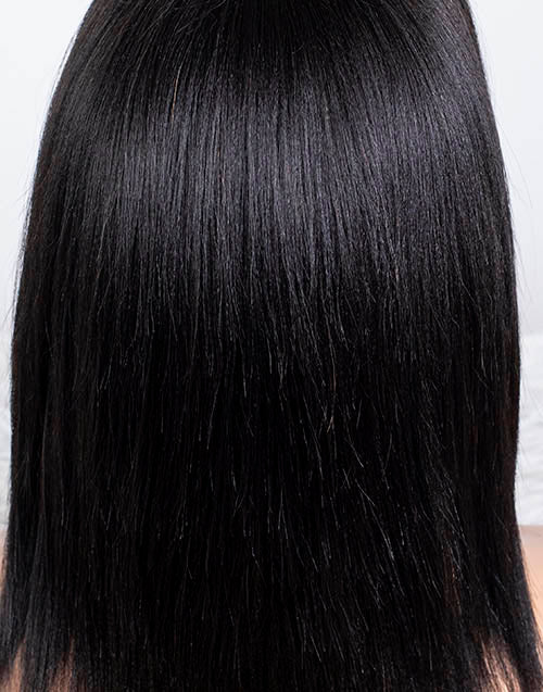 Clearance - 13x4" Lace Front Wig Indian Hair - 10" Yaki Size 1 - MTY-3557