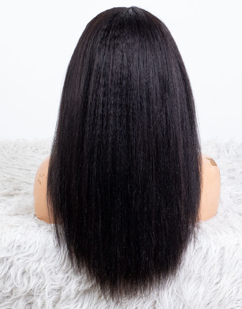 Clearance - Headband Wig Glueless No Lace Indian Hair - 18" Kinky Size 1 - MHY-432