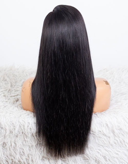 Clearance - 5x5" Closure Wig Indian Hair - 18" Silky Size Average - MTY-4770