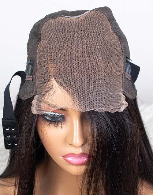 Clearance - 5x5" Closure Wig Indian Hair - 18" Silky Size Average - MTY-4770