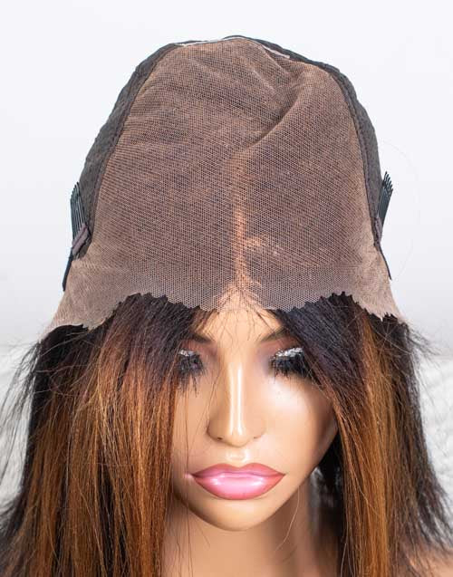 Clearance - 13x6" Indian Hair - 10" Yaki Size 1 - MTY-4755